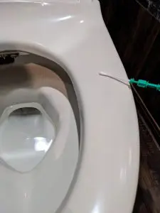 トイレATPふき取り