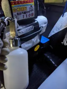 タクシー除菌
