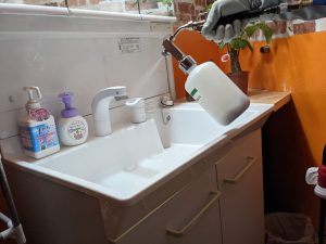 洗面の抗菌