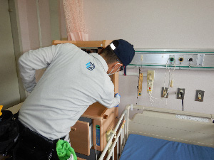 病院の消毒
