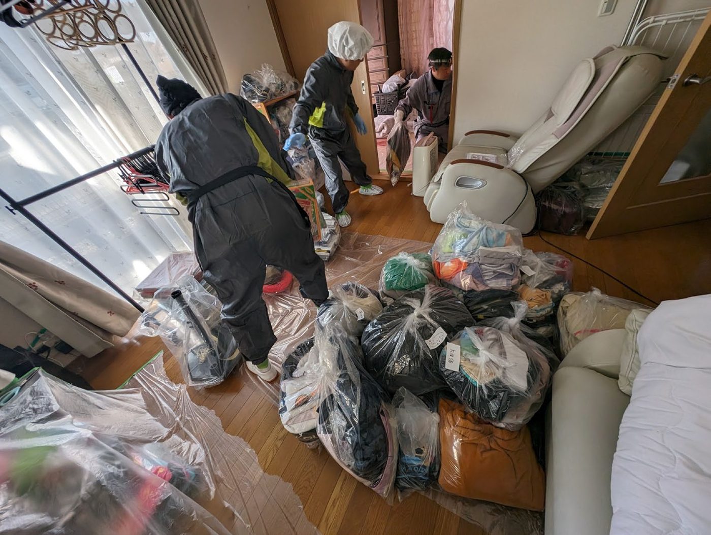 地元の協力業者とのチーム施工